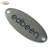 labeling perfume hanger aluminium brand garment customized tag gold bag silver custom logo metal labels